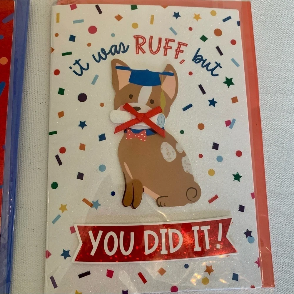 Graduation Cards Variety Pack Lot Colorful College High School Congratulations